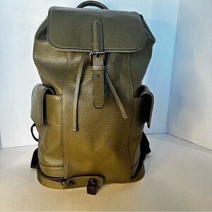 Ted Baker Olive Textured Men's Backpack